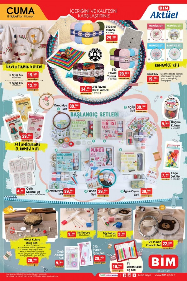 BİM’de Bu Hafta Hangi İndirimler Var? 18 Şubat BİM Aktüel Kataloğu